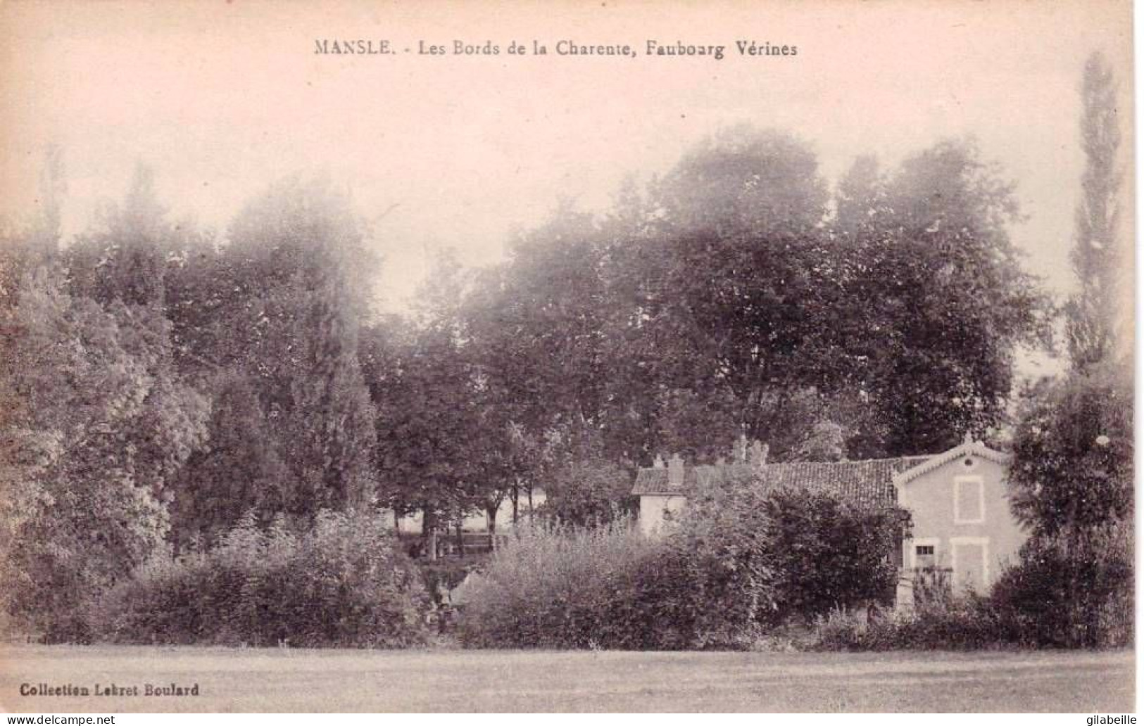 16 - Charente - MANSLE - Les Bords De La Charente - Faubourg Verines - Mansle