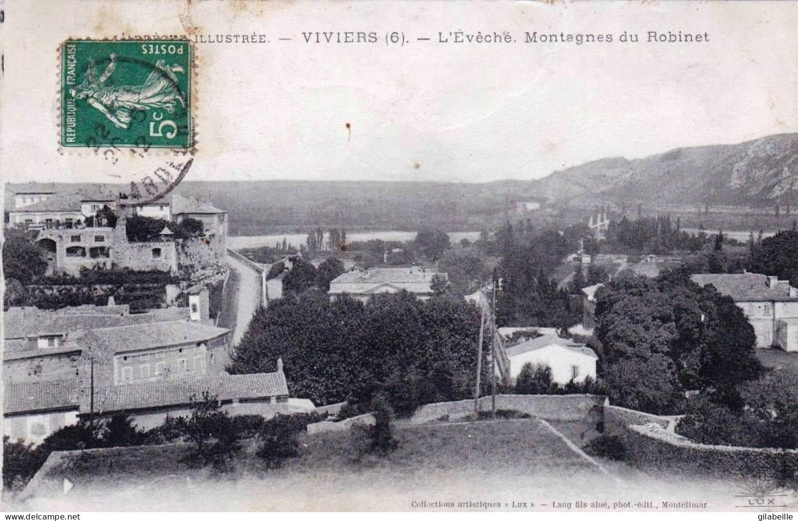 07 - Ardeche -  VIVIERS - L évéché - Montagnes Du Robinet - Viviers