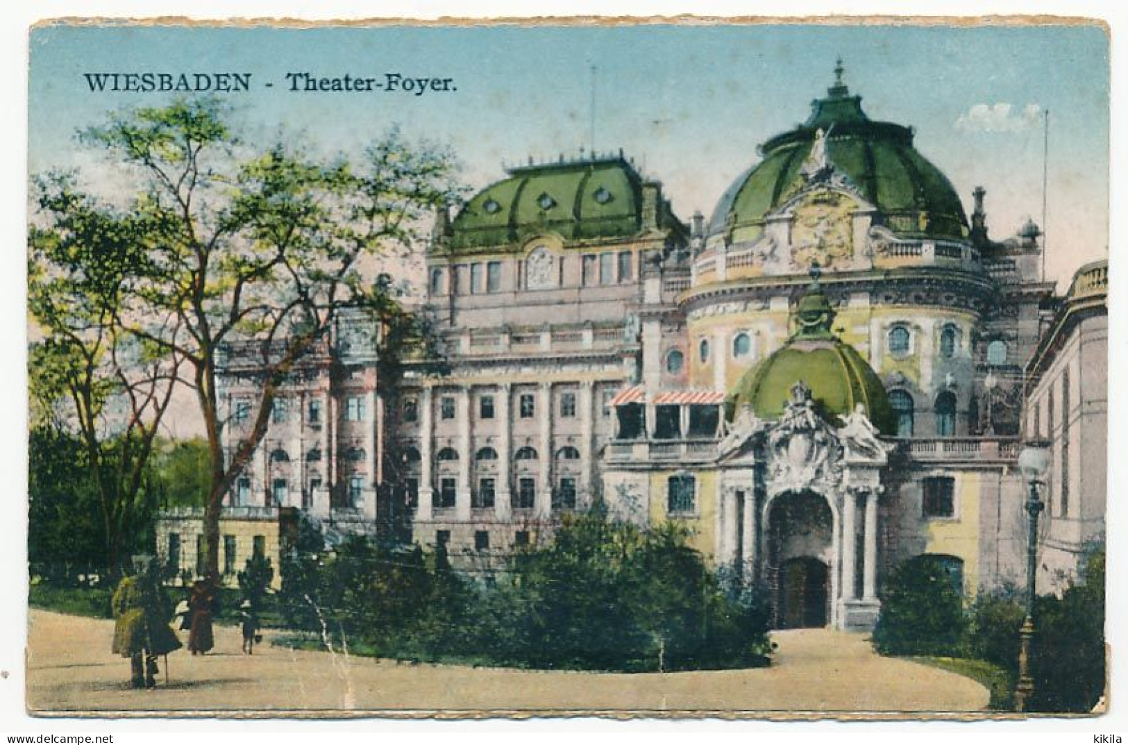 CPA 9 X 14 Allemagne (9) Hesse WIESBADEN - Theater-Foyer Le Foyer Du Théatre - Wiesbaden