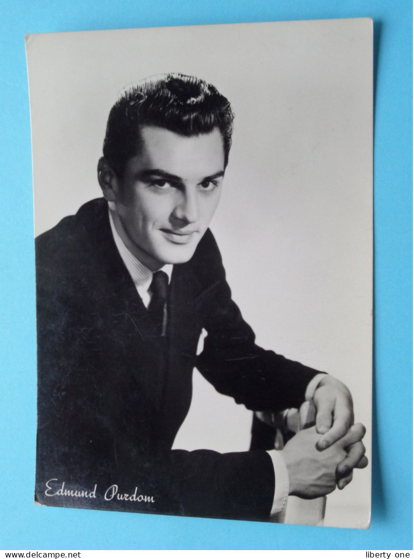 Edmund PURDOM ( Edit.: Vera Foto / MGM ) Anno 19?? ( Zie / Voir / See SCANS ) Cinéma / Film ! - Artistes