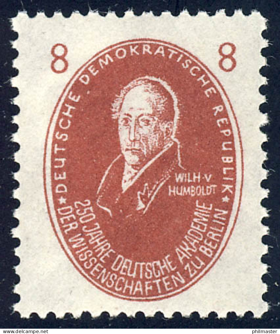 264 Akademie Der Wissenschaften 8 Pf Wilhelm Von Humboldt - ** Postfrisch - Neufs