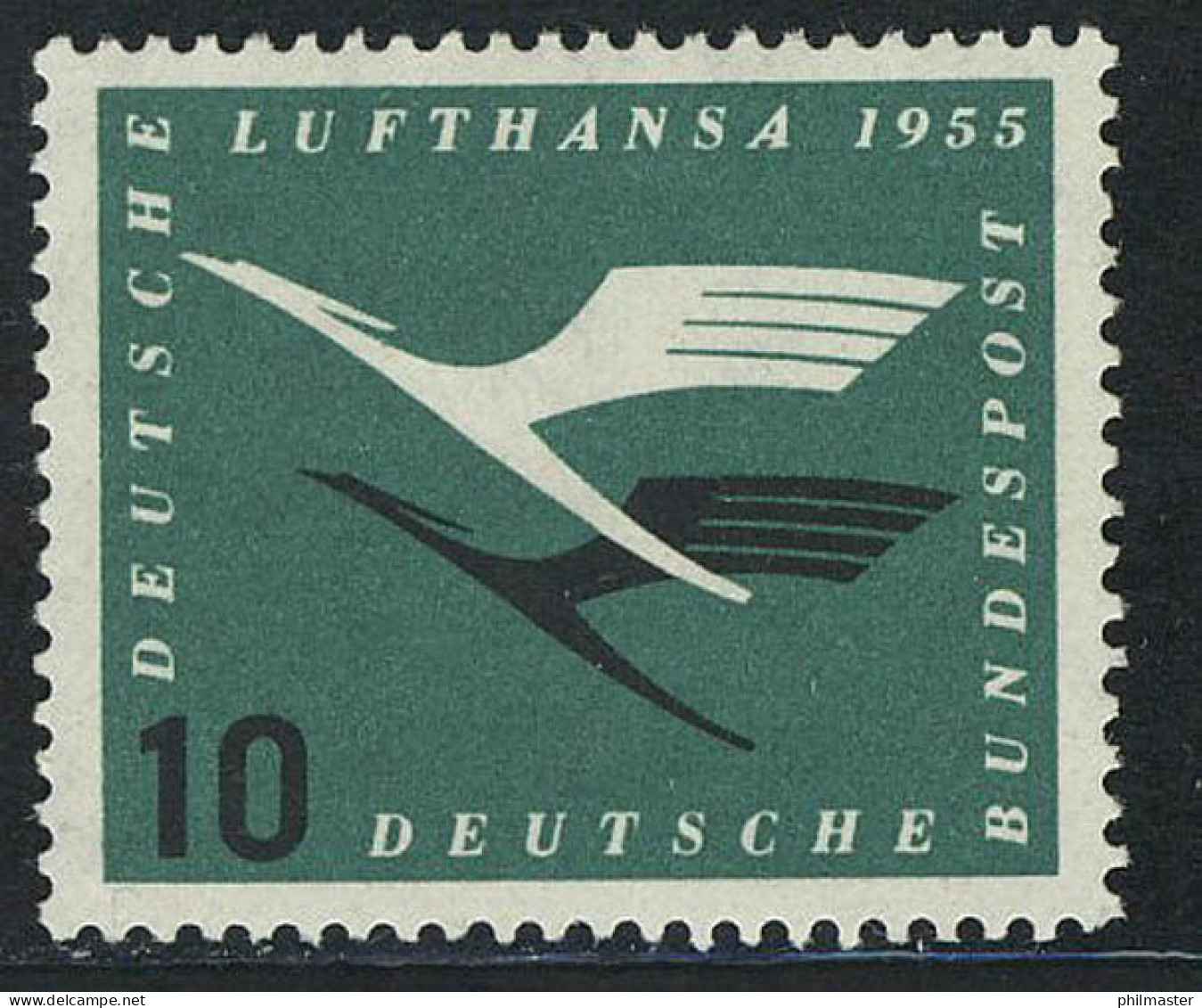 206 Lufthansa 10 Pf ** Postfrisch - Neufs