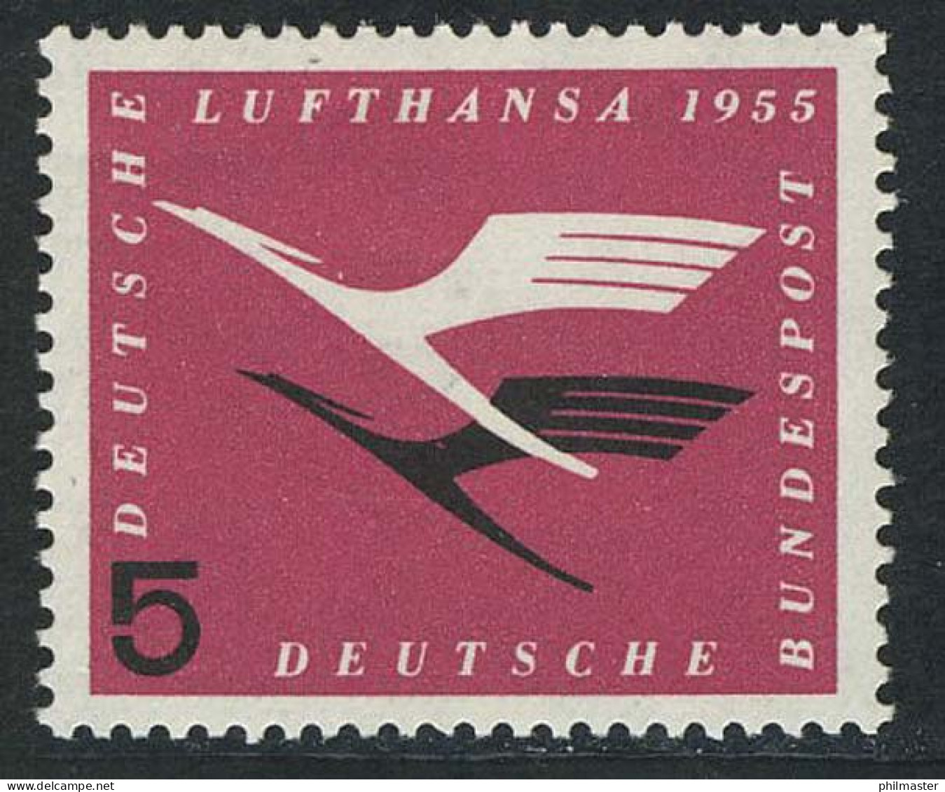 205 Lufthansa 5 Pf ** Postfrisch - Nuevos