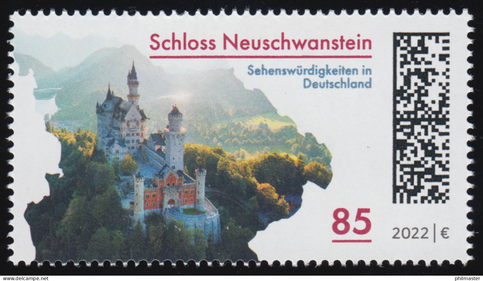 3716 Schloss Neuschwanstein, ** Postfrisch - Nuevos