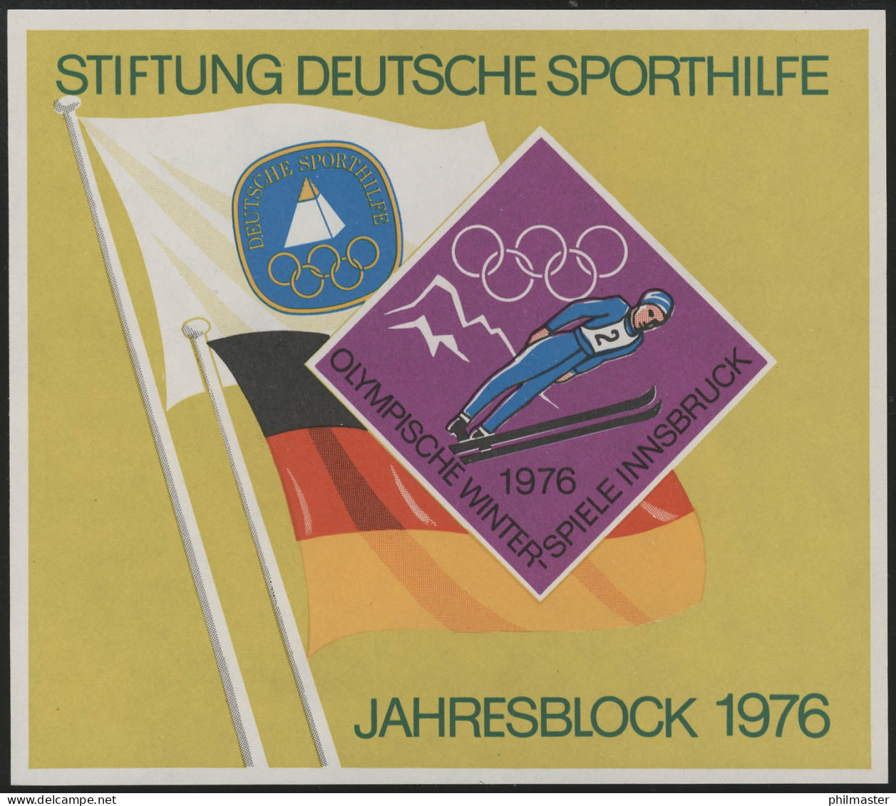 Sporthilfe Sonderdruck Olympiade Jahresblock 1976 - Autres & Non Classés