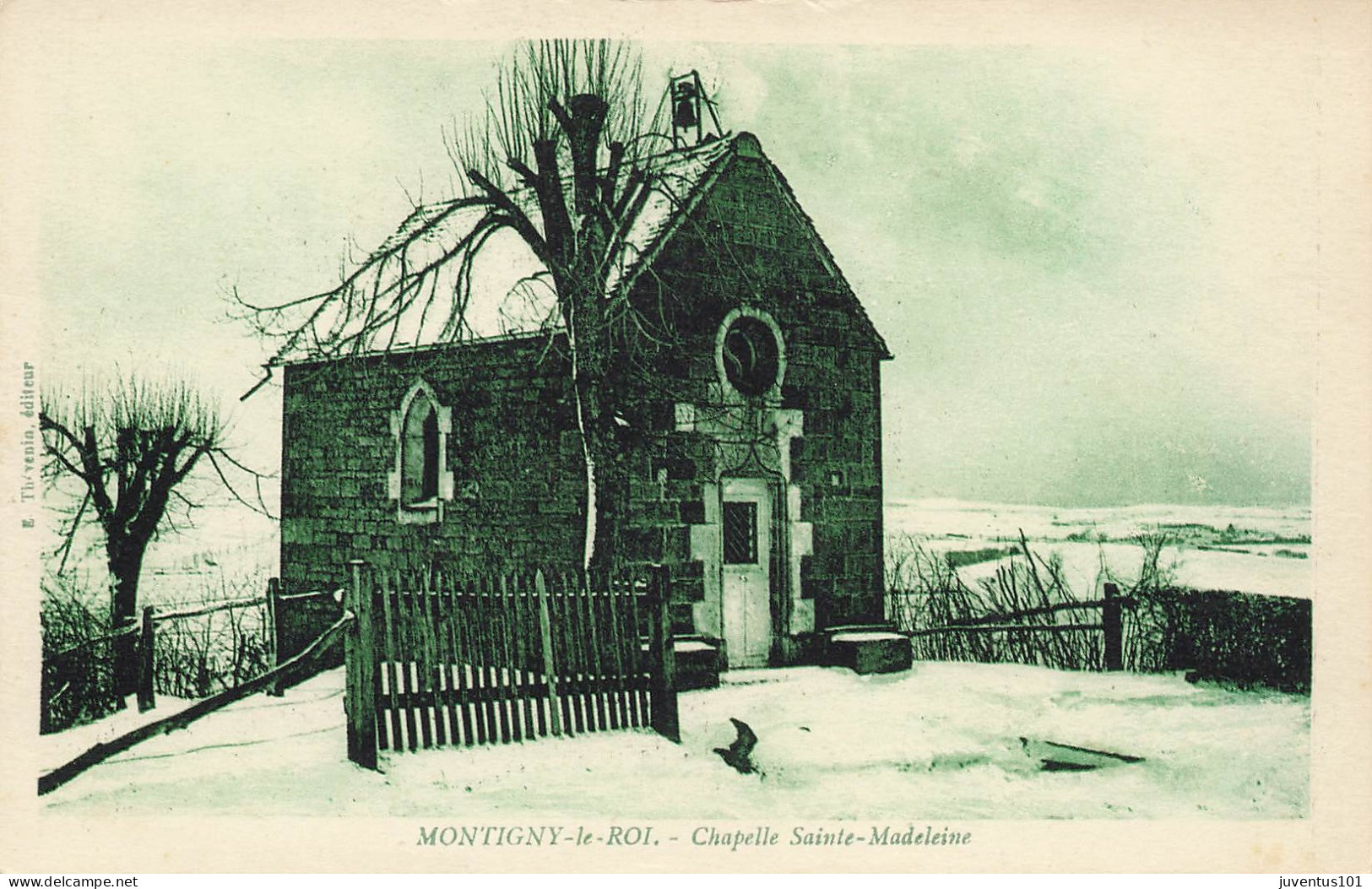 CPA Montigny Le Roi-Chapelle Sainte Madeleine-RARE Visuel       L2928 - Montigny Le Roi