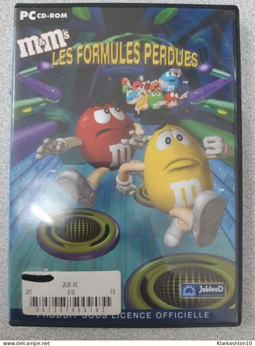 PC CD ROM - M&m's - Les Formules Perdues - Autres & Non Classés