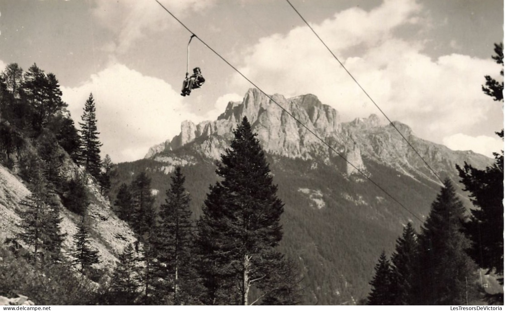 ITALIE - Val Di Fassa - Seggiovia Vigo Ciampedie - Carte Postale - Trento