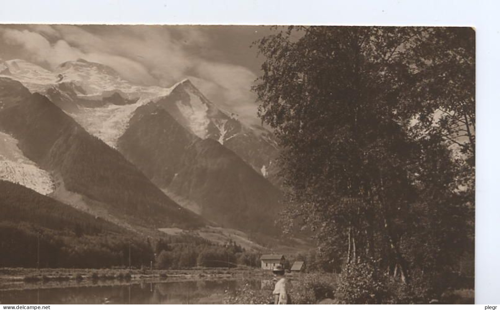 74056 01 67#0+13 - CHAMONIX - LE LAC DES GAILLANDS ET LE MONT BLANC - Chamonix-Mont-Blanc