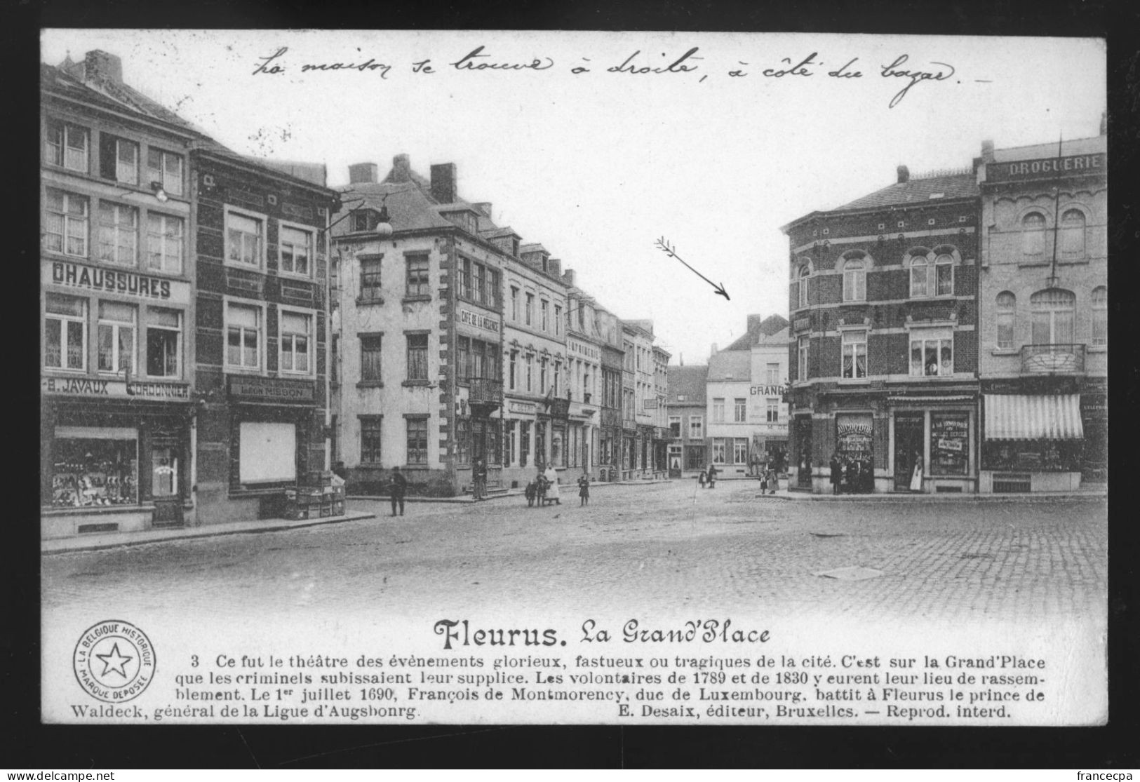 1029 - BELGIQUE - FLEURUS - La Grand Place - Fleurus