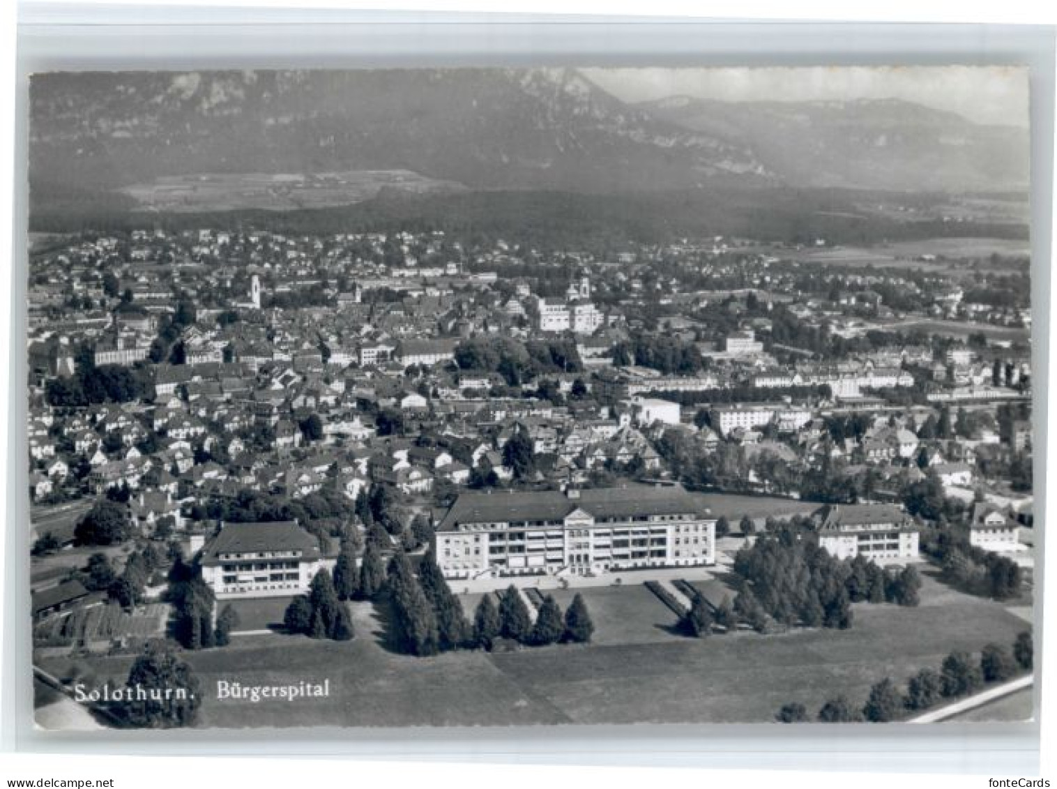 10738143 Solothurn Solothurn Buergerspital Fliegeraufnahme * Solothurn - Andere & Zonder Classificatie