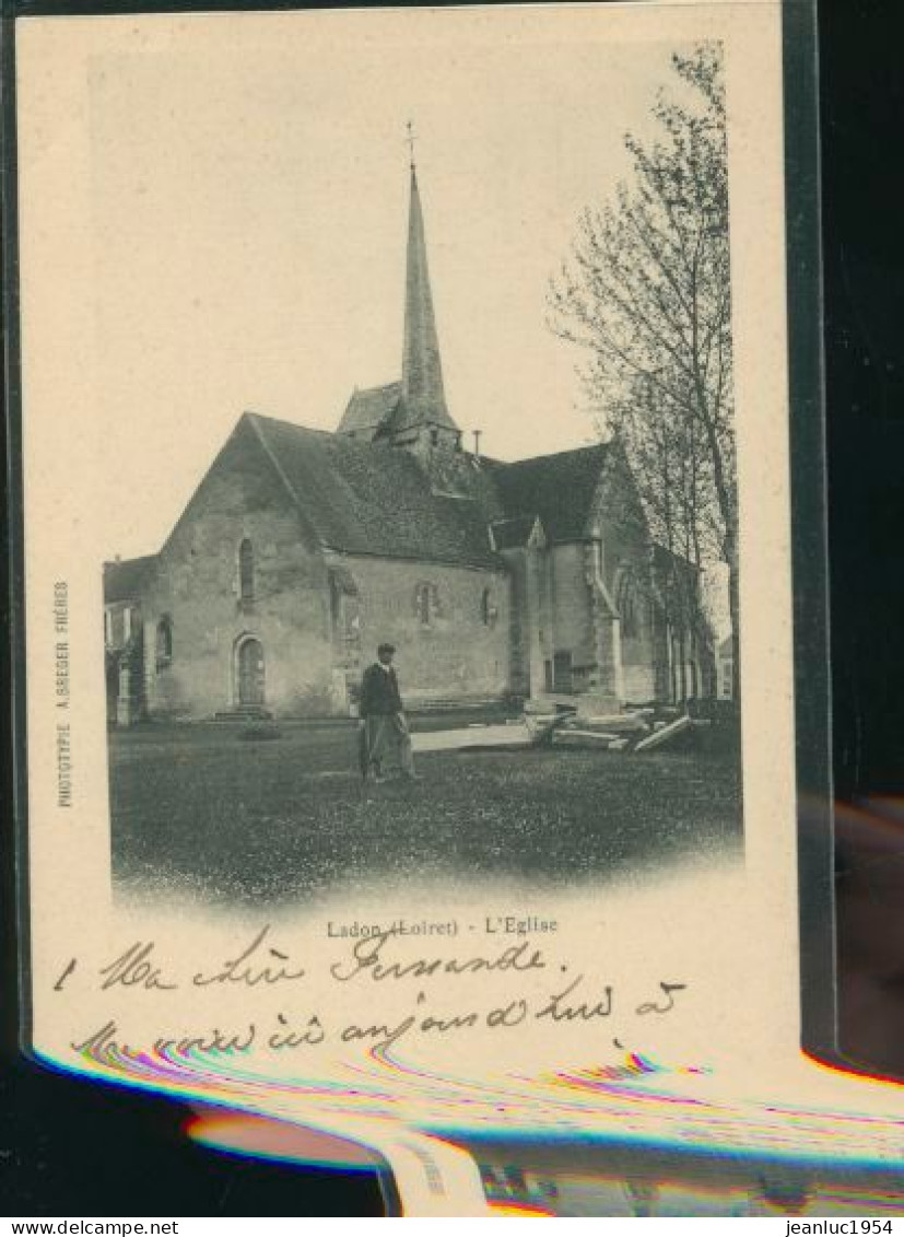 LADON L EGLISE    SCANNEE TROP VITE        ( MES PHOTOS NE SONT PAS JAUNES ) - Andere & Zonder Classificatie