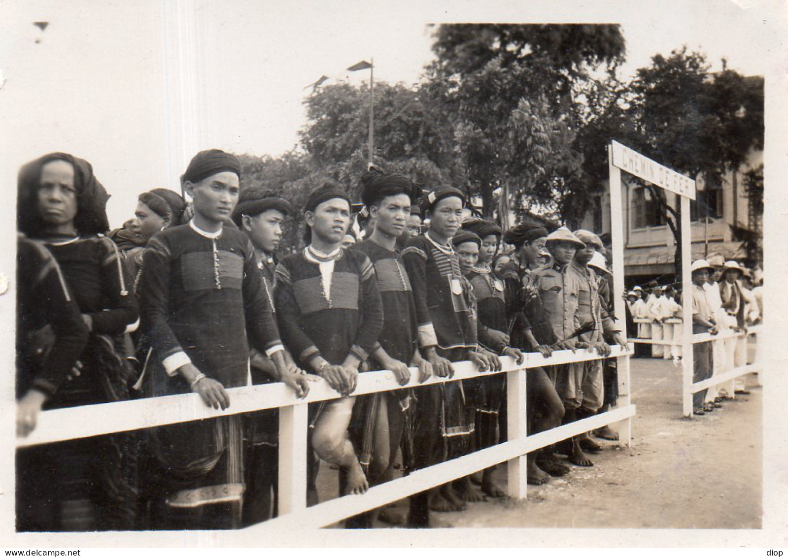 Photographie Vintage Photo Snapshot Asie Sud Est Indochine Colonial - Lieux