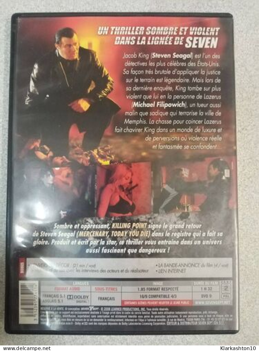 Dvd - Killing Point (Steven Seagal) - Sonstige & Ohne Zuordnung