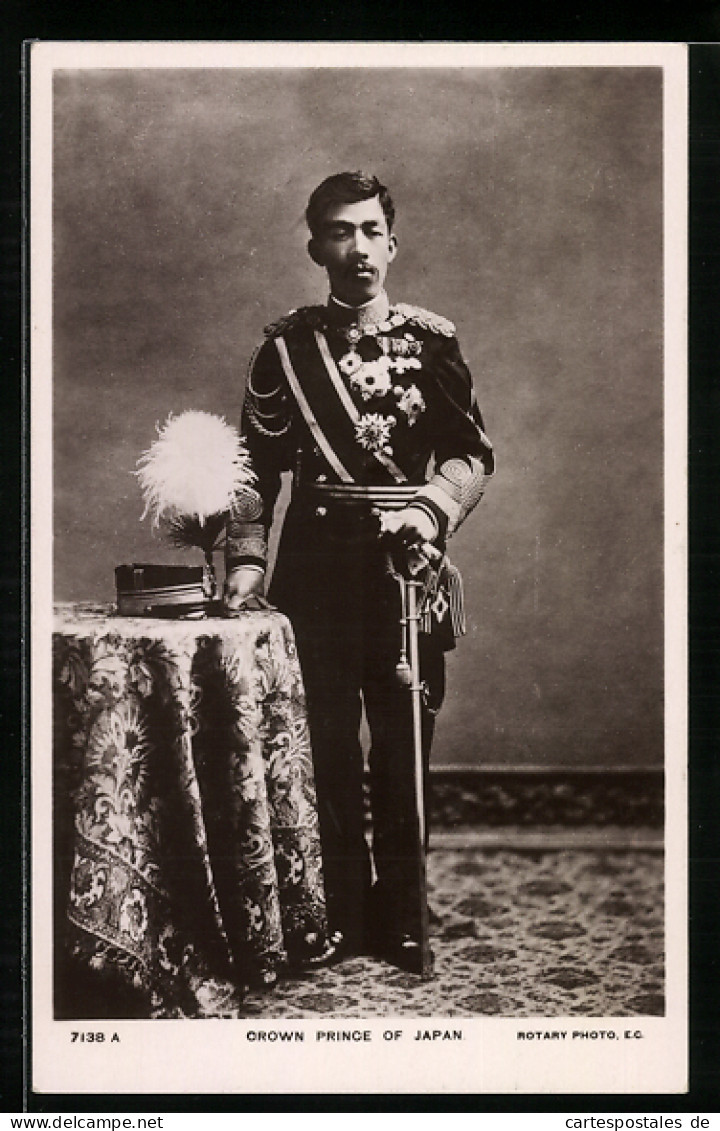 AK Kronprinz Yoshihito Von Japan In Uniform  - Other & Unclassified