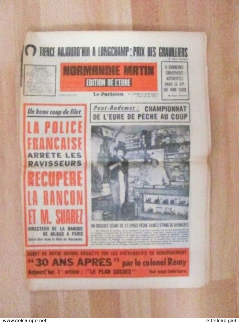 Normandie Matin  23 Mai 1974 - 1950 - Heute