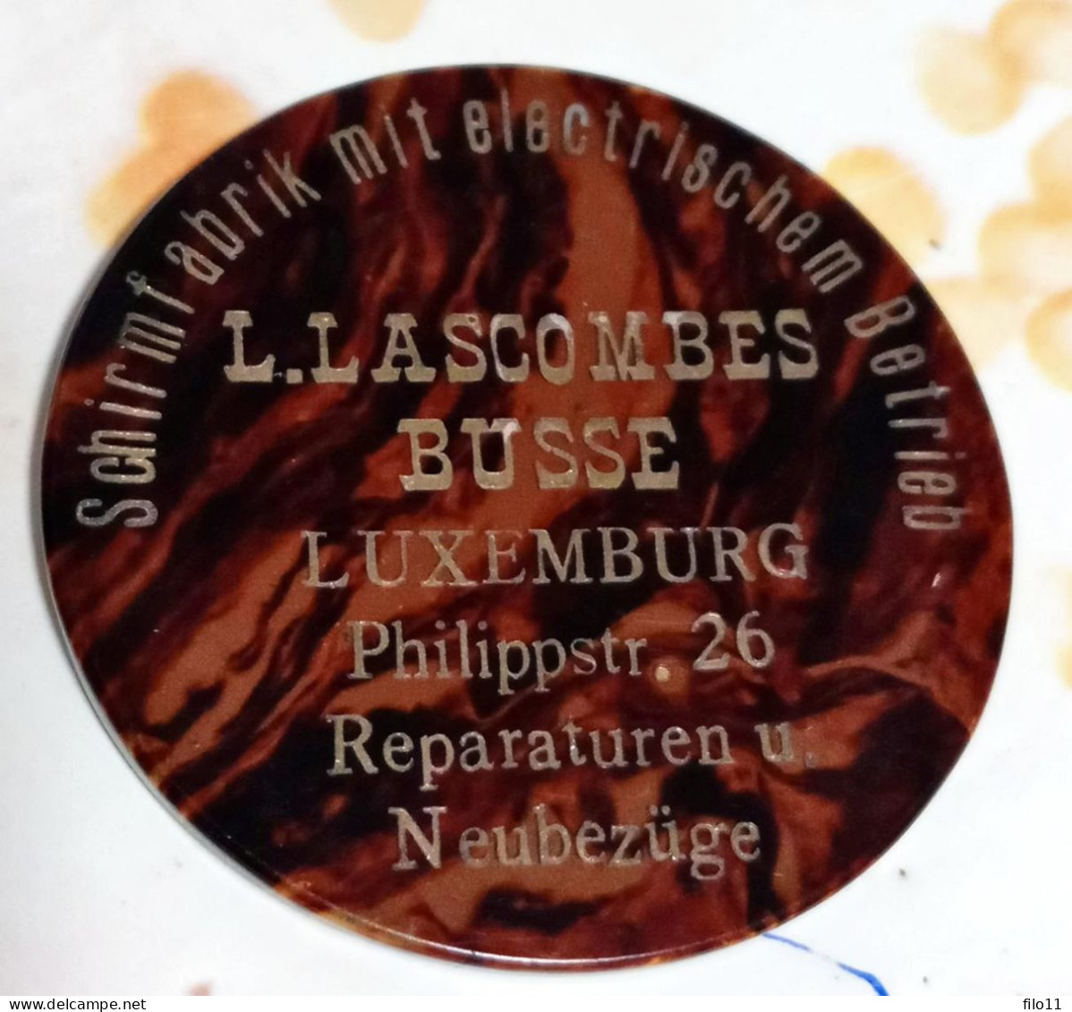 Luxembourg,Publicité (L. LASCOMBES BUSSE). - Autres & Non Classés