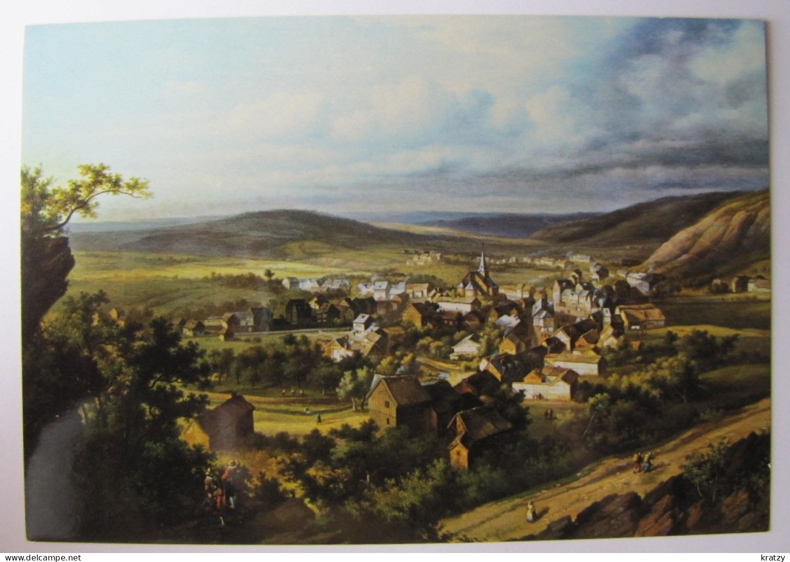 BELGIQUE - LIEGE - SPA - Vue En 1612 Par G.J. Crehay - Spa