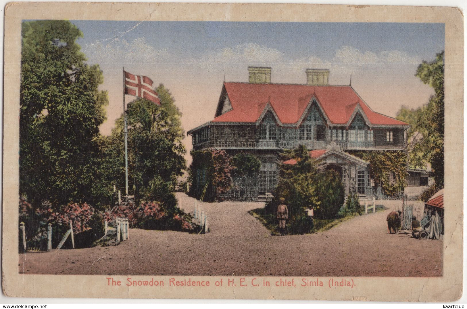 The Snowdon Residence Of H.E.C. In Chief, Simla (India) - Inde