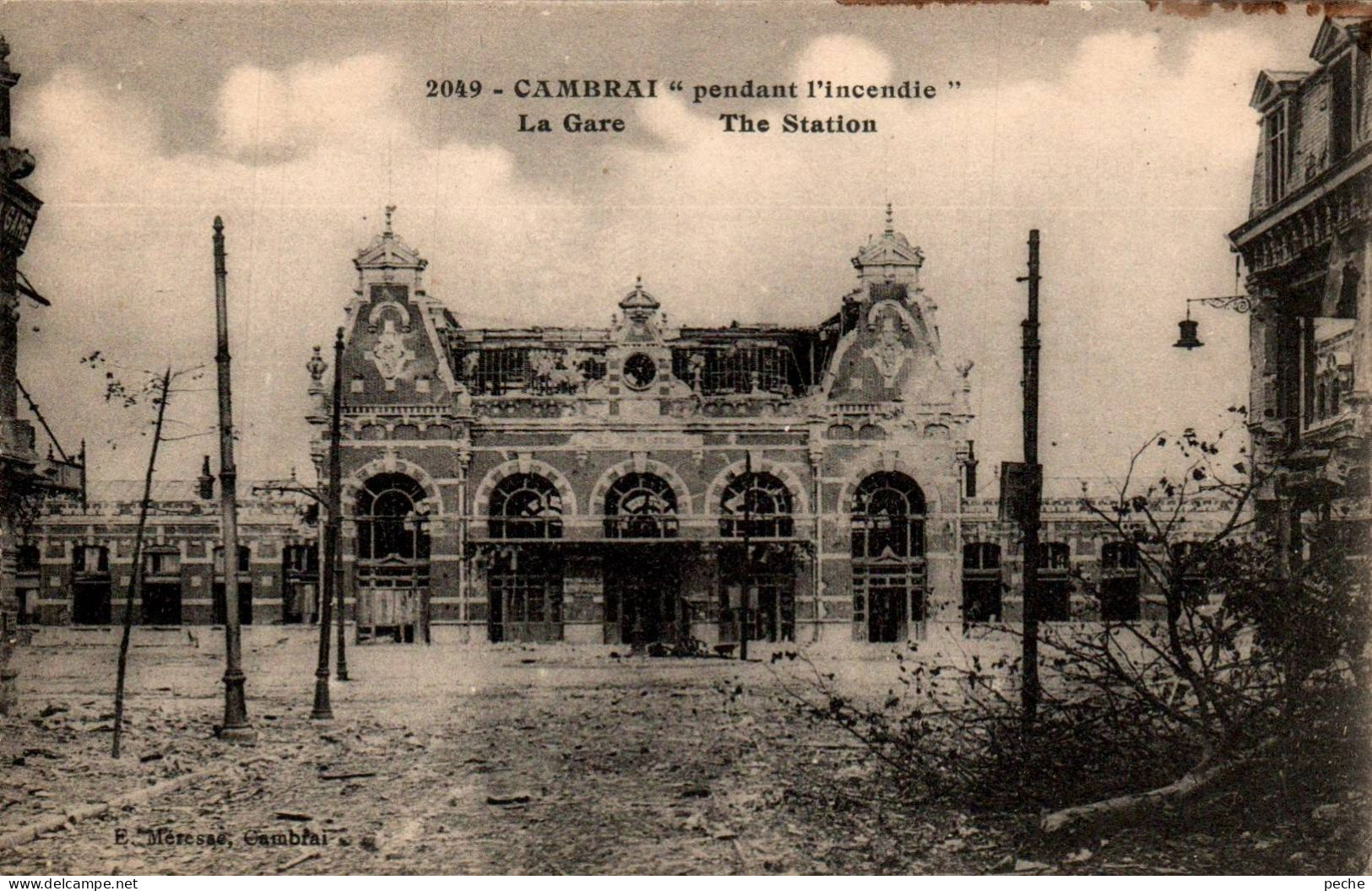 N°3189 W -cpa Cambrai -la Gare- - Cambrai