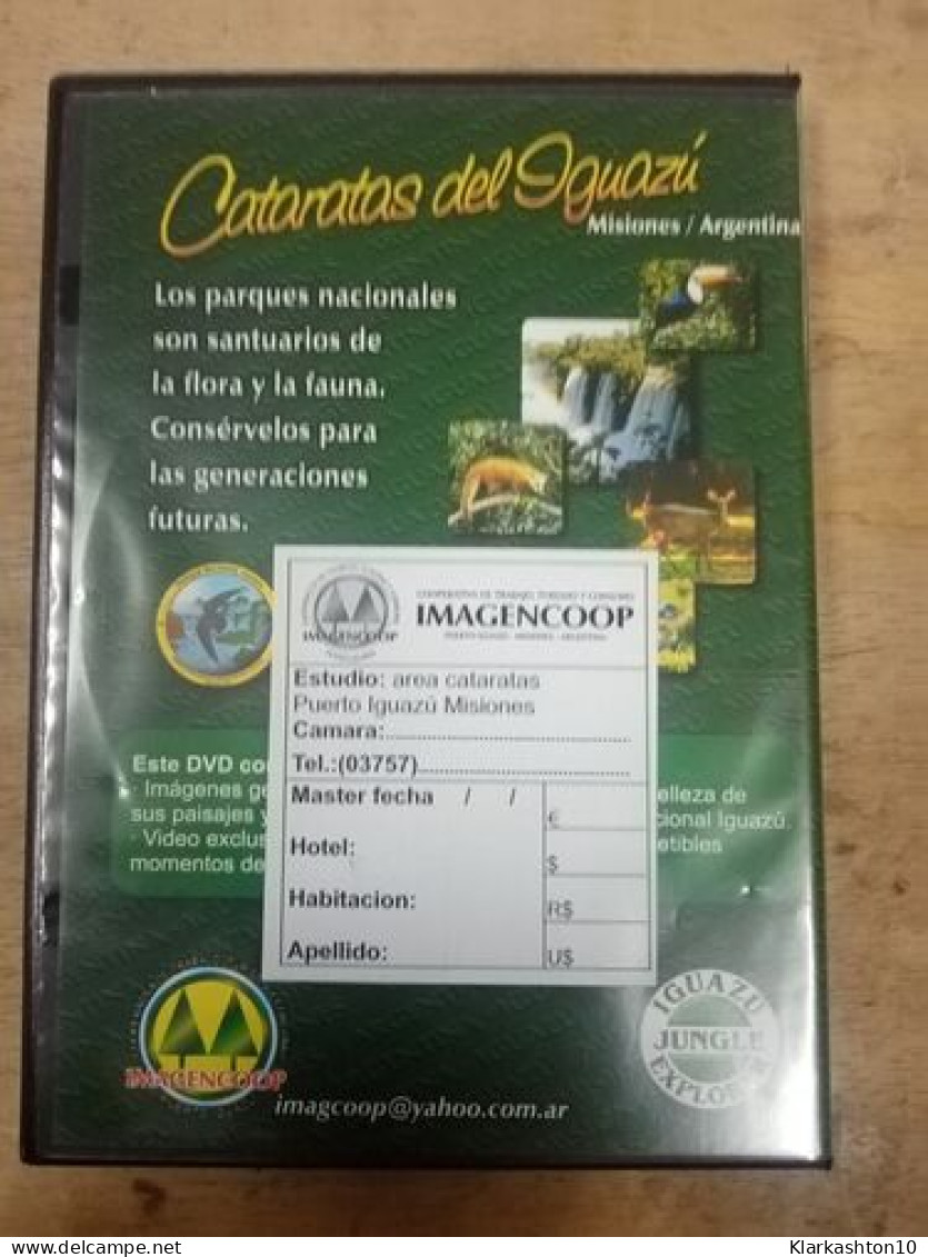DVD - Cataratas Del Iguazu - Misiones/Argentina - Autres & Non Classés
