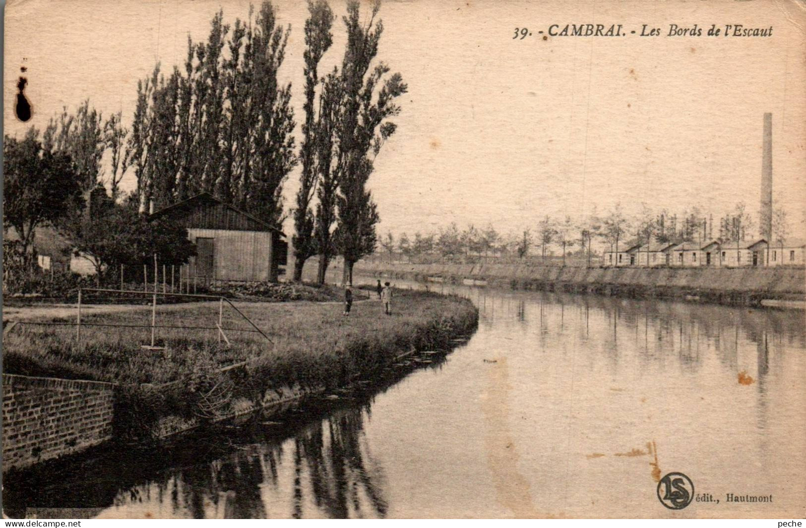 N°3191 W -cpa Cambrai -les Bords De L'Escaut- - Cambrai