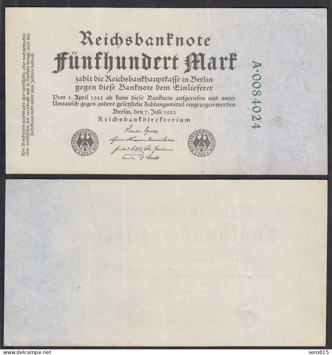 Reichsbanknote 200 Mark 1923 Ro 71b Pick 74b - VF (3) Serie A    (28901 - Autres & Non Classés