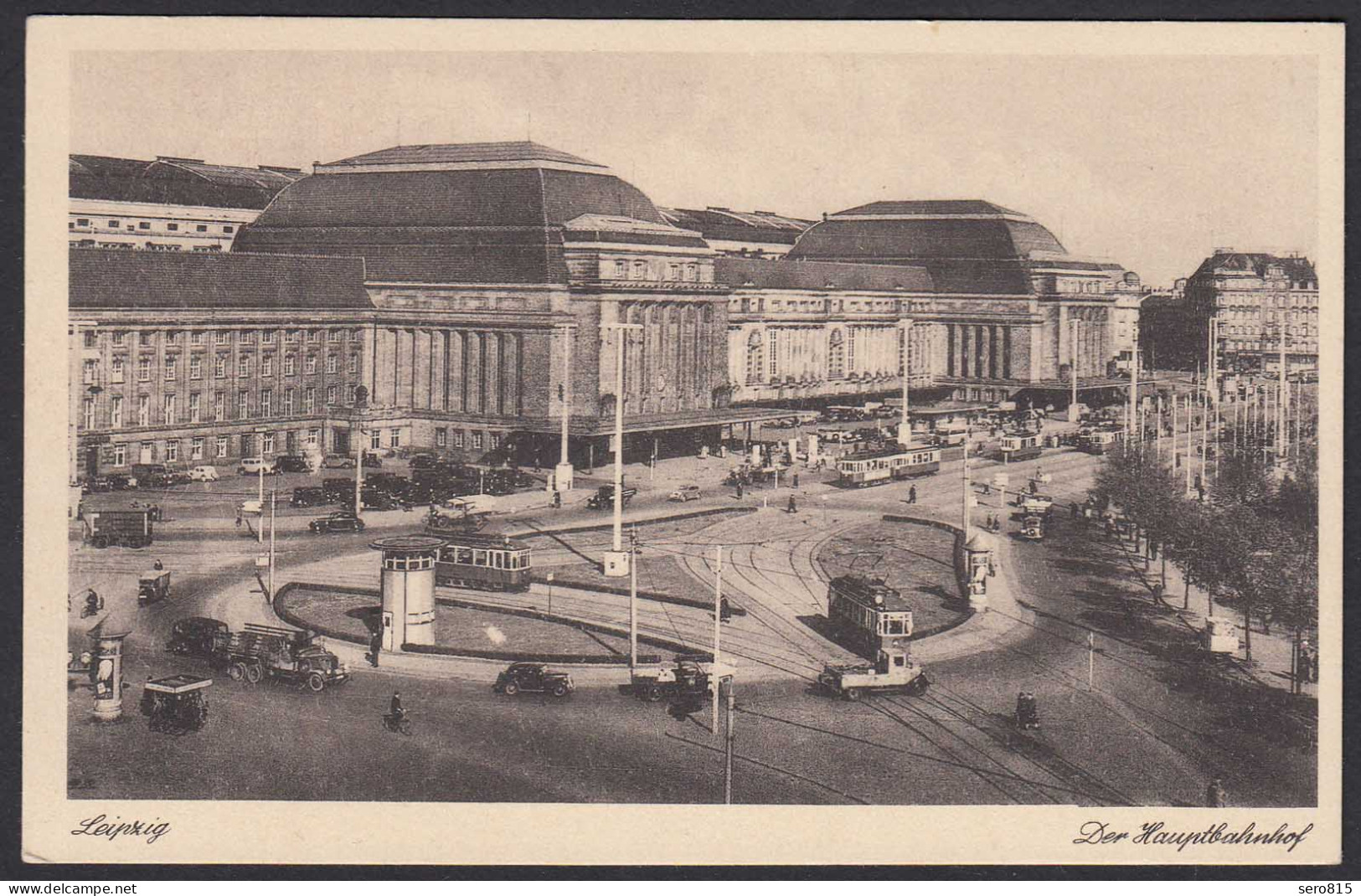 AK Leipzig Der Hauptbahnhof    (21878 - Altri & Non Classificati