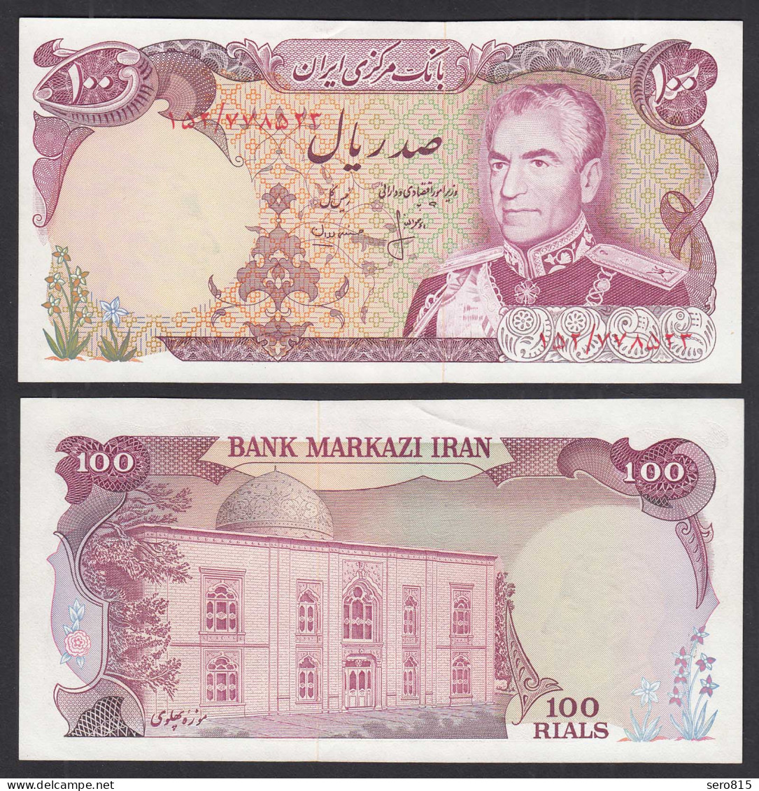 IRAN - Persien 100 RIALS (1974-79) Pick 102b UNC (1) Schah Reza Pahlavi  (31855 - Other - Asia