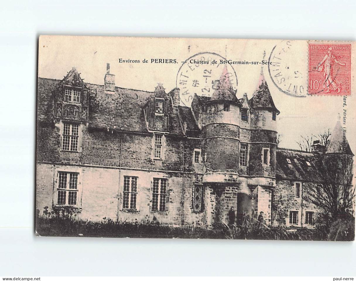 Environs Periers, Château De Saint-Germain Sur Sère - Très Bon état - Autres & Non Classés