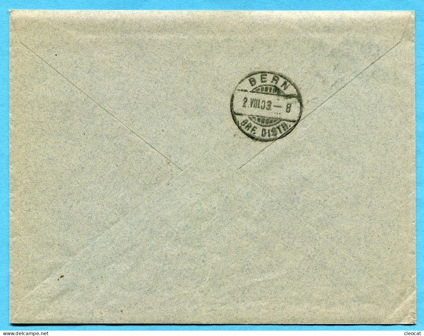 Brief Von Blankenburg Nach Bern 1903 Mit Inhalt - Covers & Documents