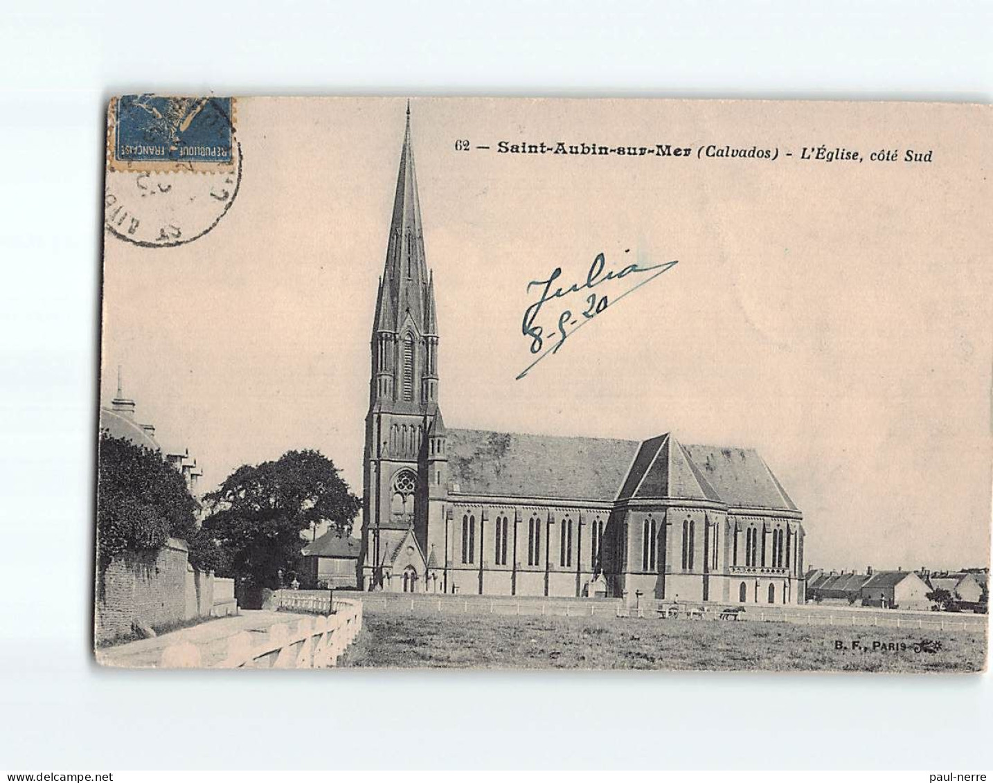 SAINT AUBIN : L'Eglise - état - Saint Aubin