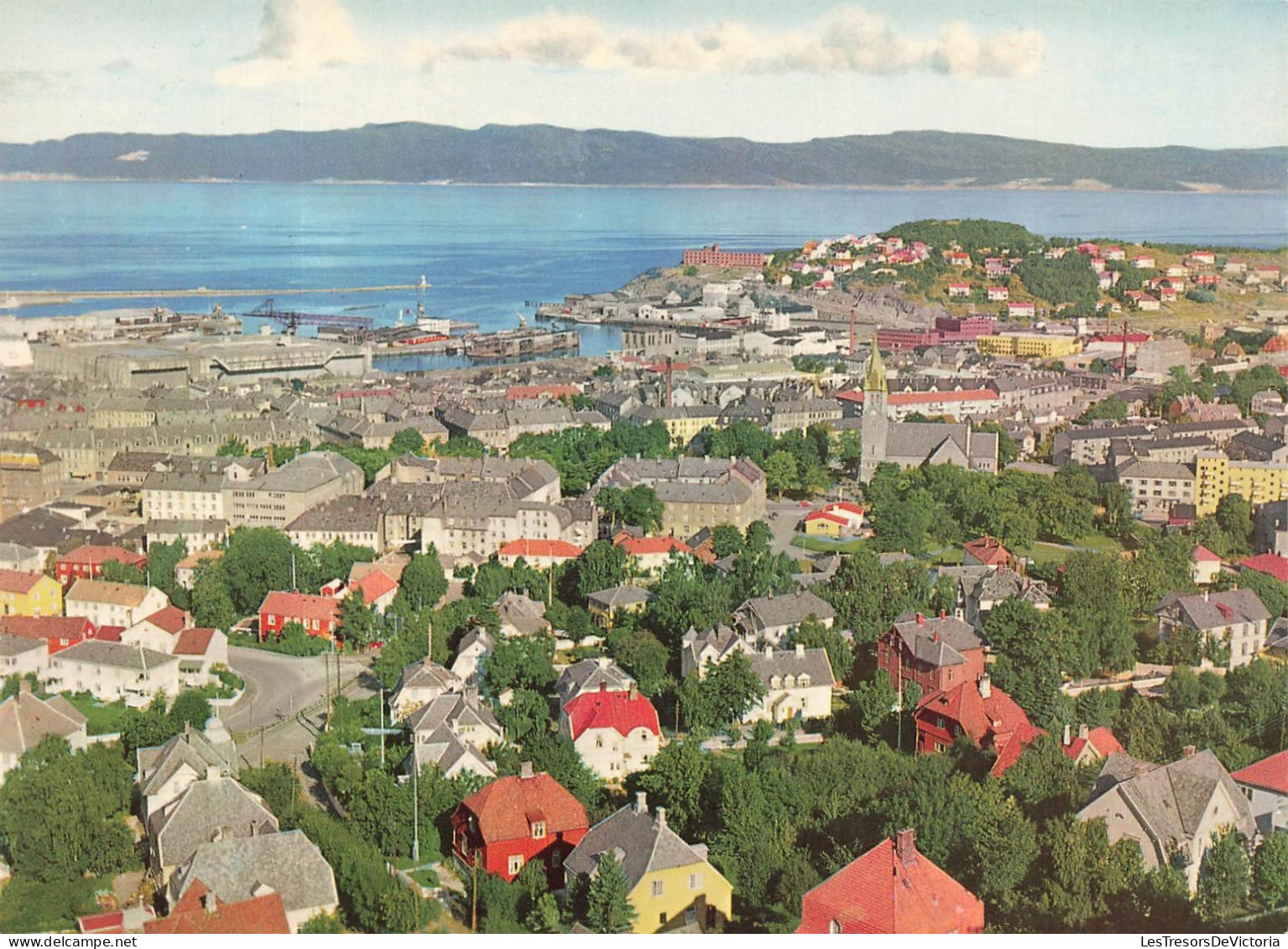 NORVEGE - View Of Lademoen A Part Of The Town - Colorisé - Carte Postale - Norvège