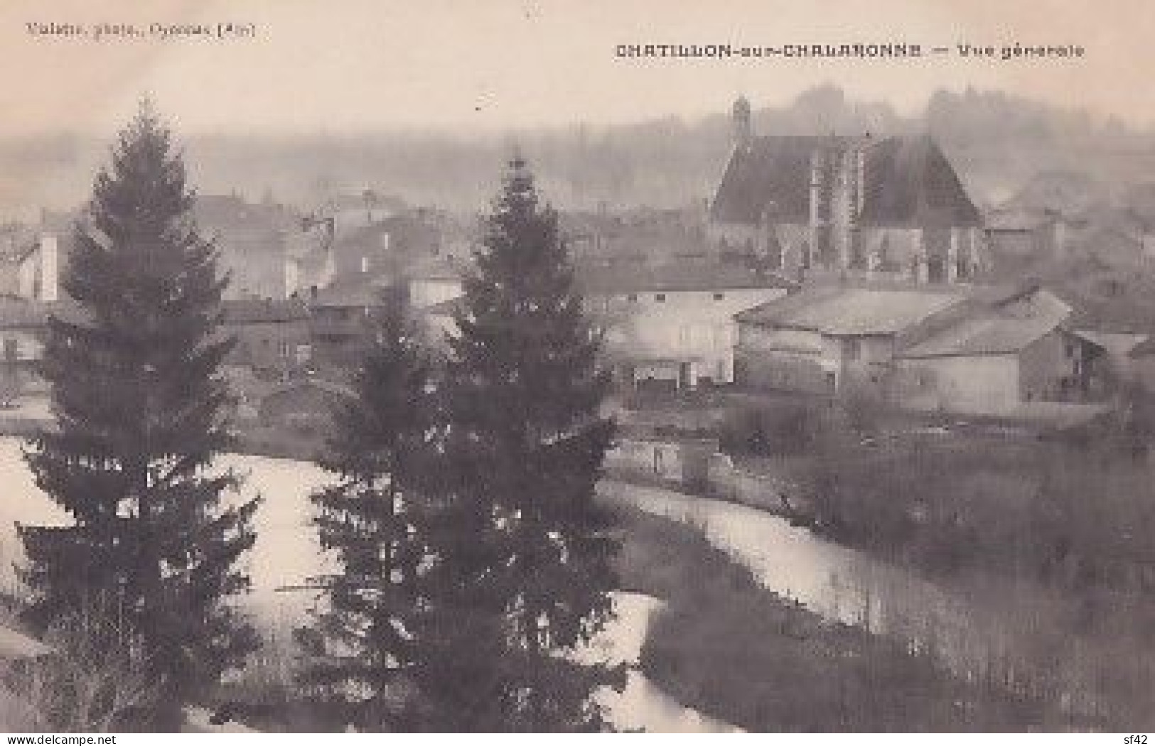 CHATILLON SUR CHALARONNE              Vue Générale - Châtillon-sur-Chalaronne