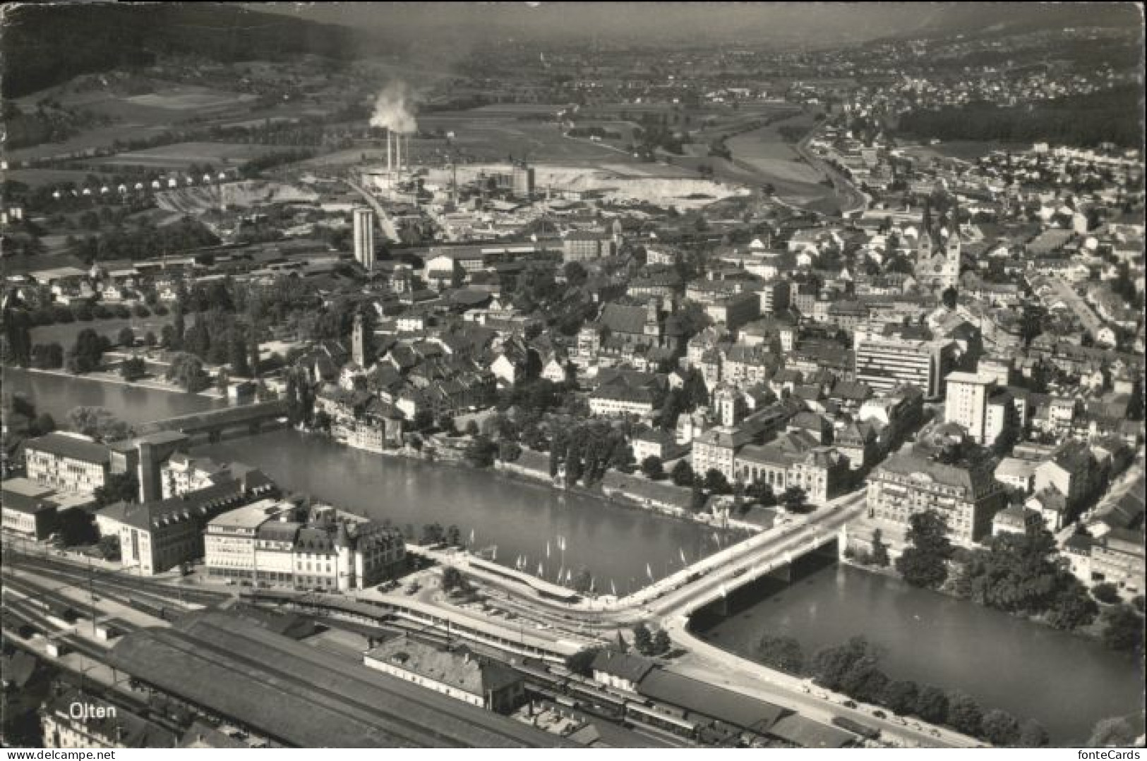 10723746 Olten Olten Fliegeraufnahme X Olten - Andere & Zonder Classificatie