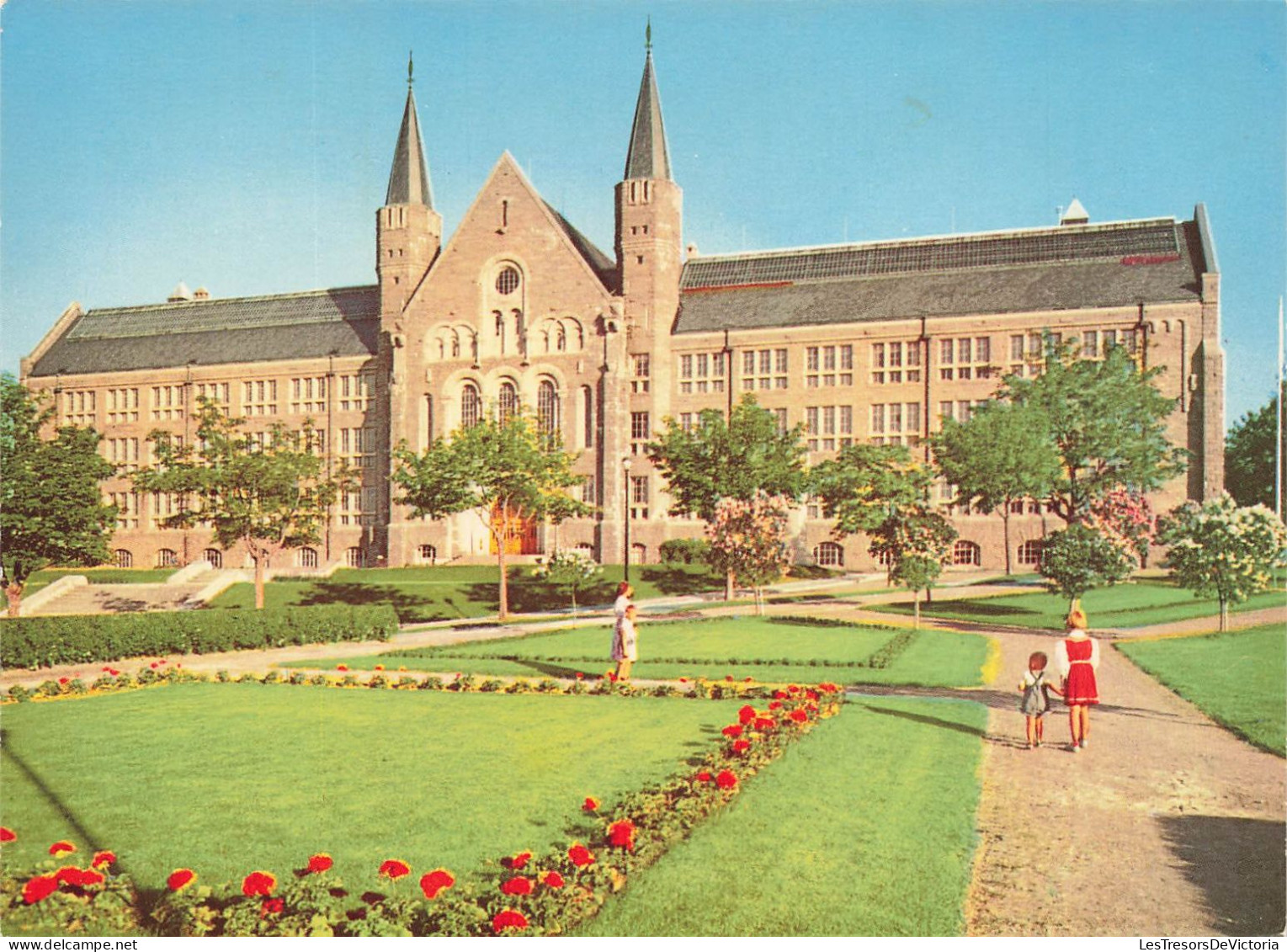 NORVEGE - Trondheim - Technical University Of Norway - Animé - Colorisé - Carte Postale - Norway