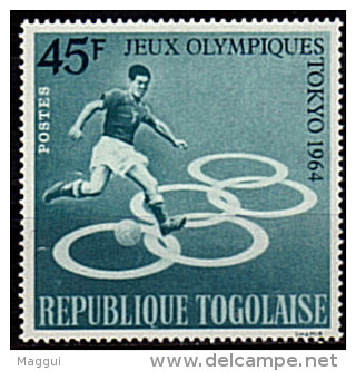 TOGO  N° 428  *   Jo 1964   Football  Soccer Fussball - Ungebraucht