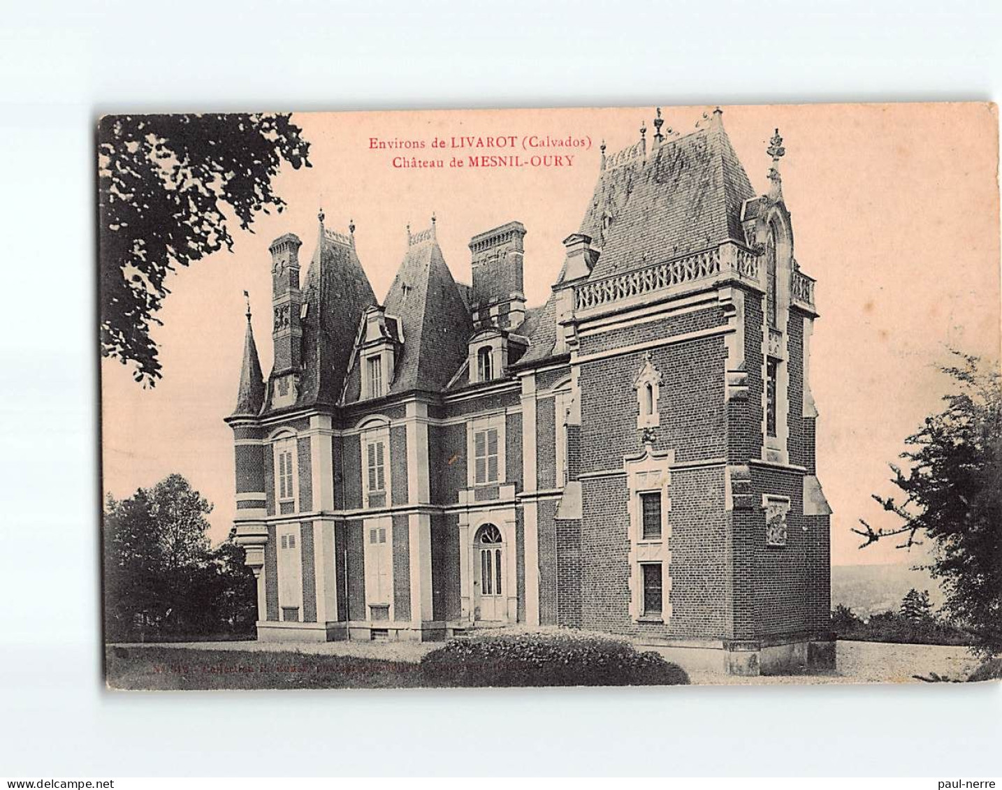 Château De Mesnil-Oury - état - Autres & Non Classés
