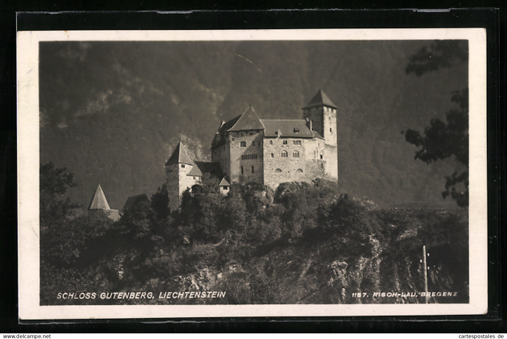 AK Gutenberg, Blick Auf Das Schloss  - Liechtenstein