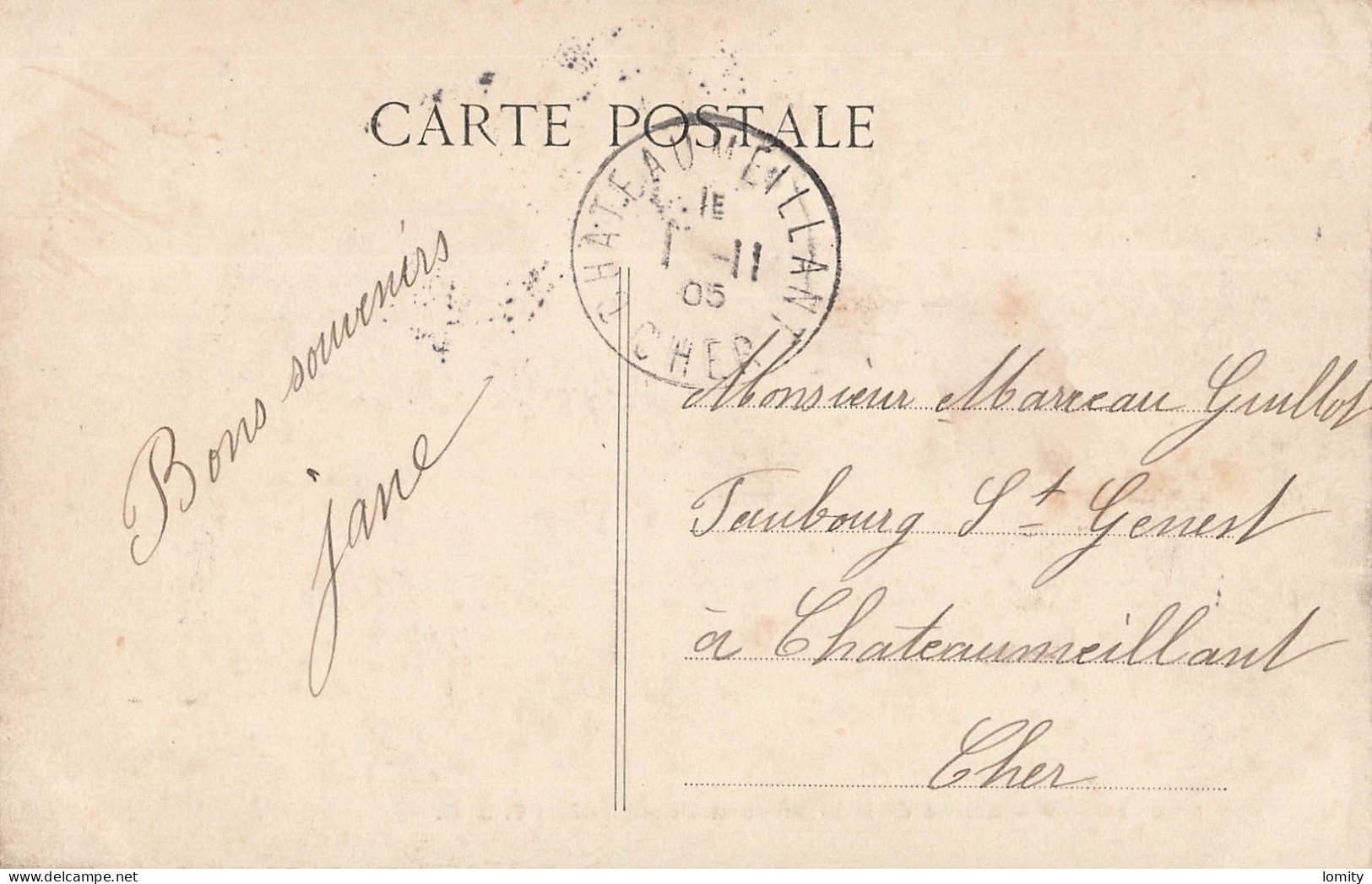 75 Paris écluse De La Monnaie Et Pont Neuf CPA Carte Couleur  Cachet 1905 - De Seine En Haar Oevers