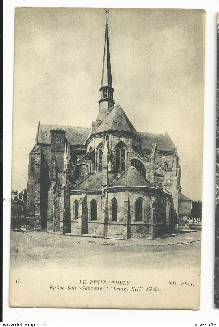 Eure , Le Petit Andely , Eglise Saint Sauveur , L'abside Du XIII Siècle - Les Andelys