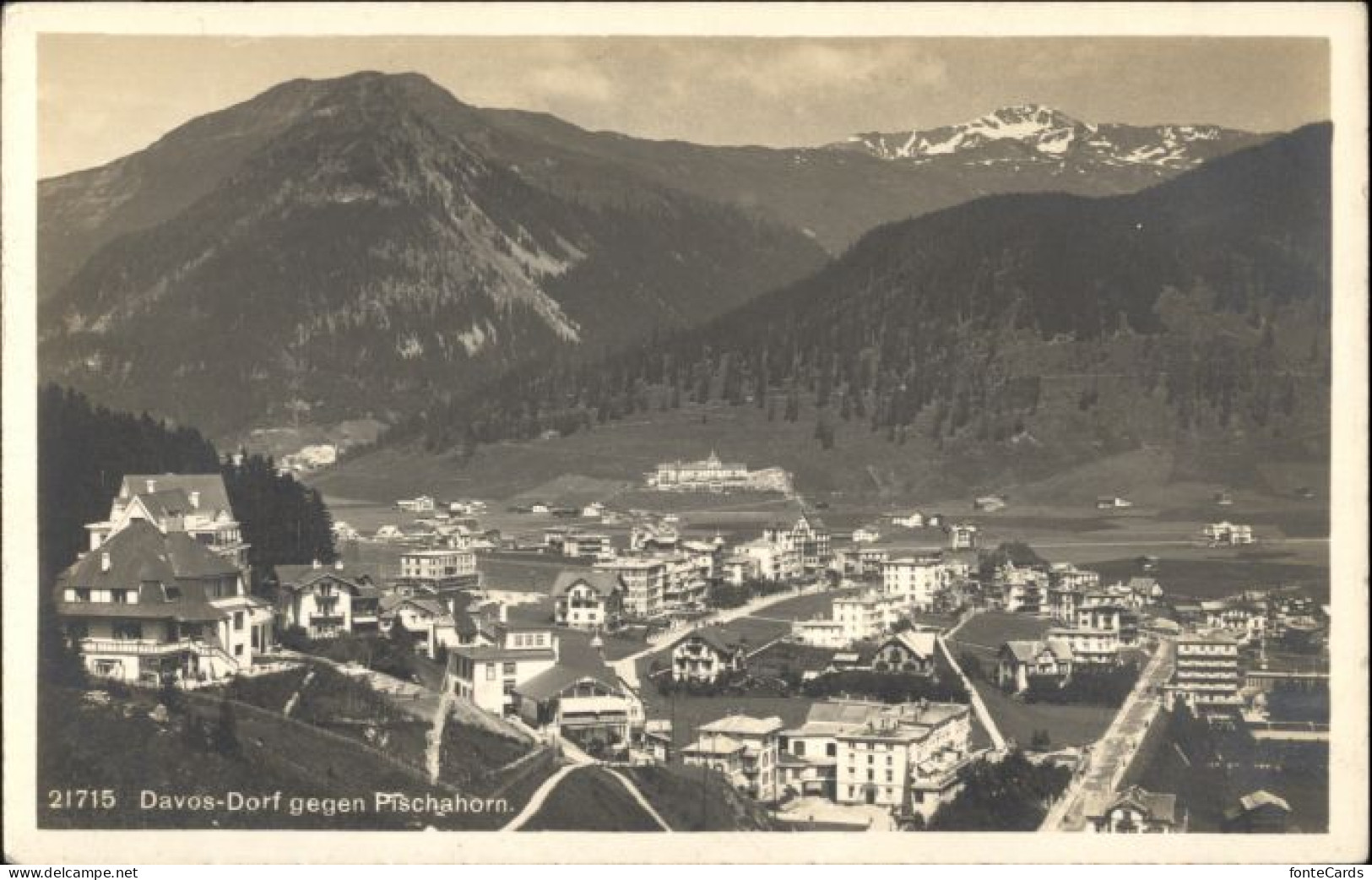 10723329 Davos GR Davos Dorf Pischahorn * Davos Platz - Autres & Non Classés