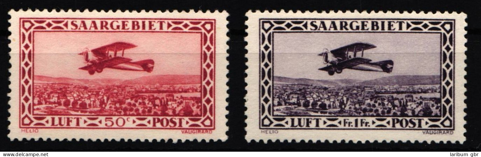 Saargebiet 126-127 Postfrisch #NL358 - Memel (Klaïpeda) 1923