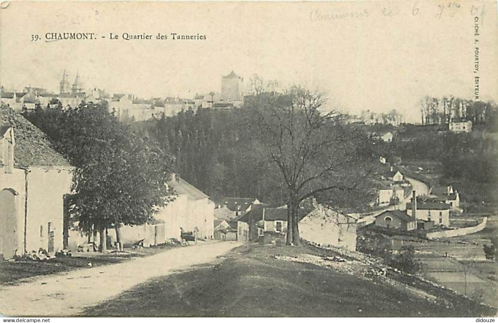 52 - Chaumont - Le Quartier Des Tanneries - Oblitération Ronde De 1904 - CPA - Voir Scans Recto-Verso - Chaumont