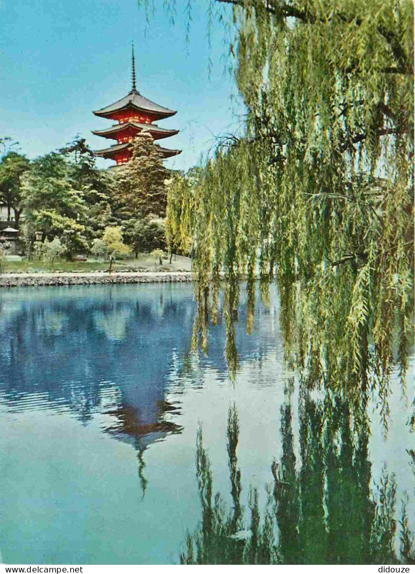 Japon - Nara Park - Sarusawa Pond And The Pagoda - Nippon - Japan - CPM - Voir Scans Recto-Verso - Other & Unclassified