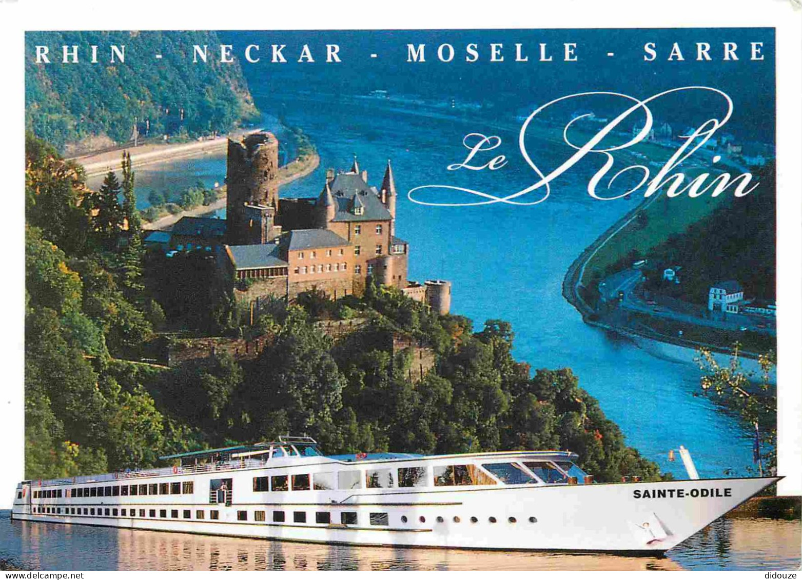 Bateaux - Bateaux Promenade - Sainte Odile - Le Rhin - CroisiEurope - CPM - Voir Scans Recto-Verso - Sonstige & Ohne Zuordnung