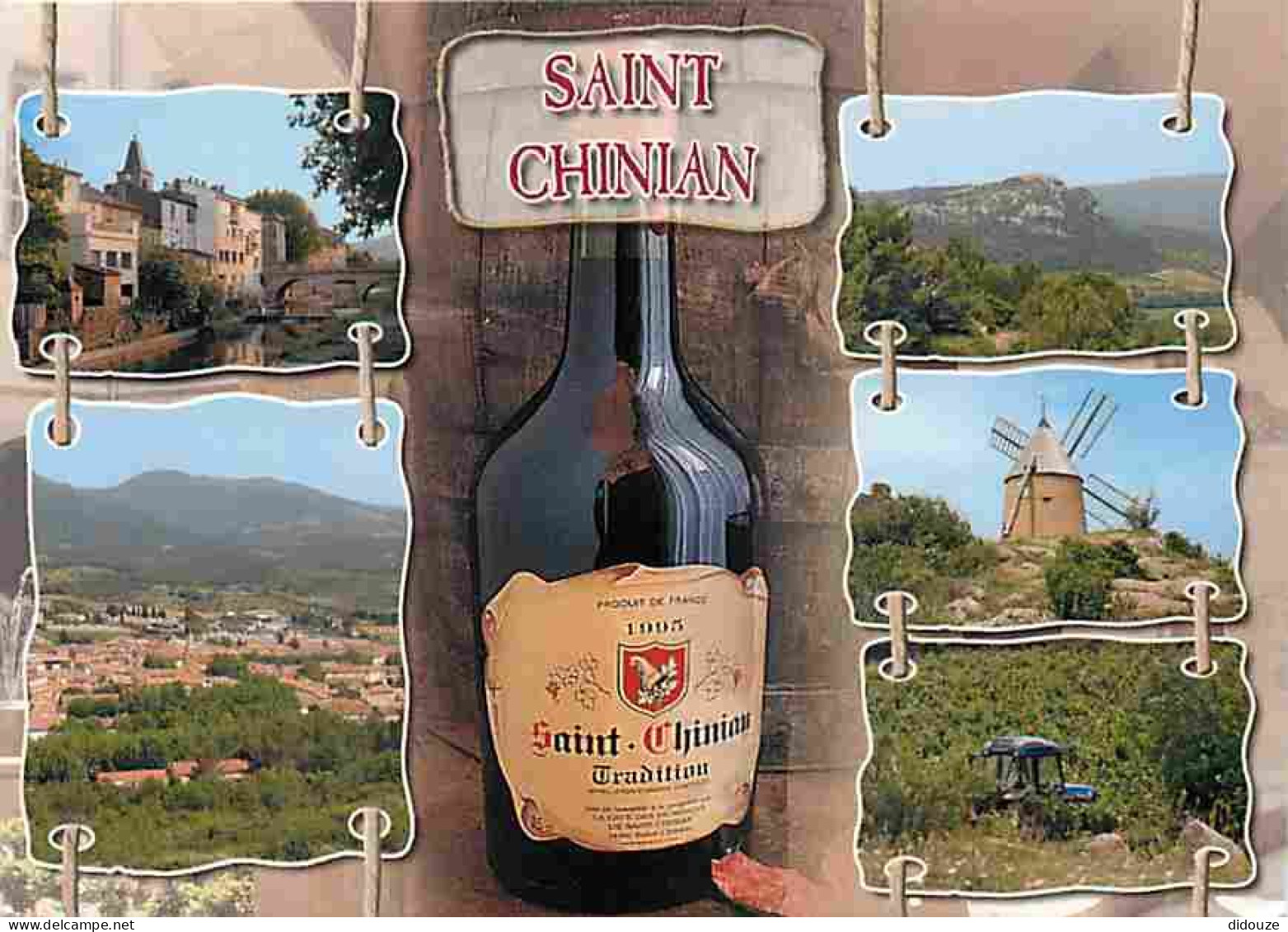 Publicite - Saint Chinian - Vin - Wine - CPM - Voir Scans Recto-Verso - Pubblicitari