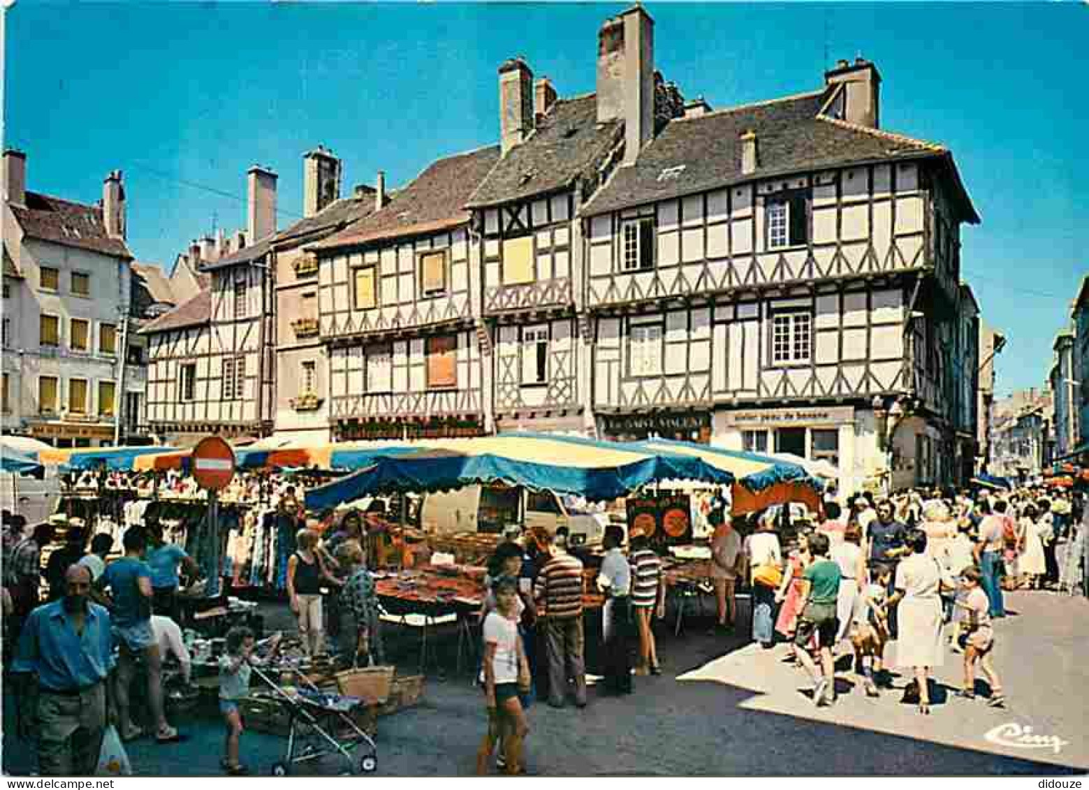 Marchés - Chalon Sur Saone - Place Saint Vincent - CPM - Voir Scans Recto-Verso - Märkte