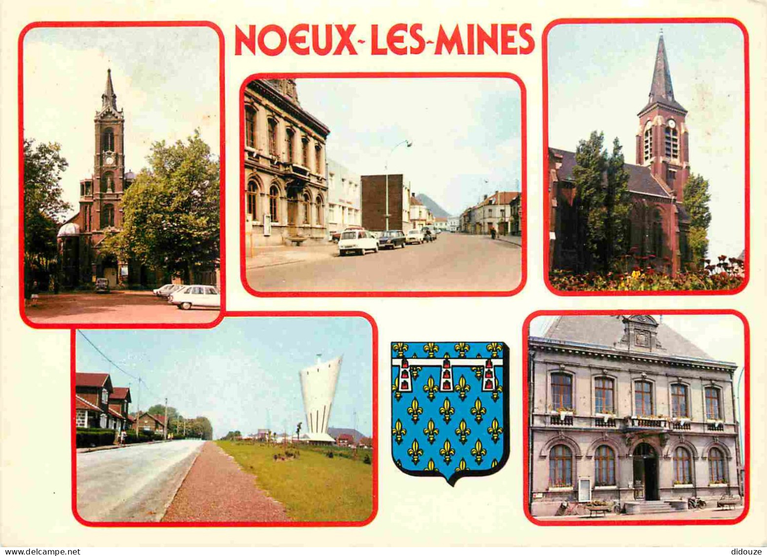 62 - Noeux Les Mines - Multivues - Blasons - CPM - Voir Scans Recto-Verso - Noeux Les Mines