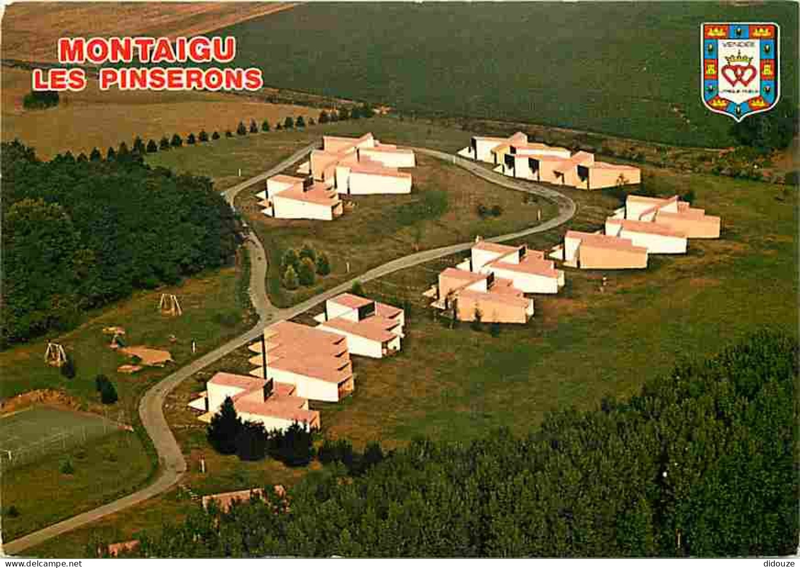 85 - Montaigu - Village De Vacances Les Pinserons - Vue Générale Aérienne - CPM - Voir Scans Recto-Verso - Montaigu